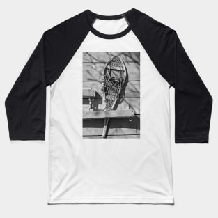 Snowshoe Black & White Baseball T-Shirt